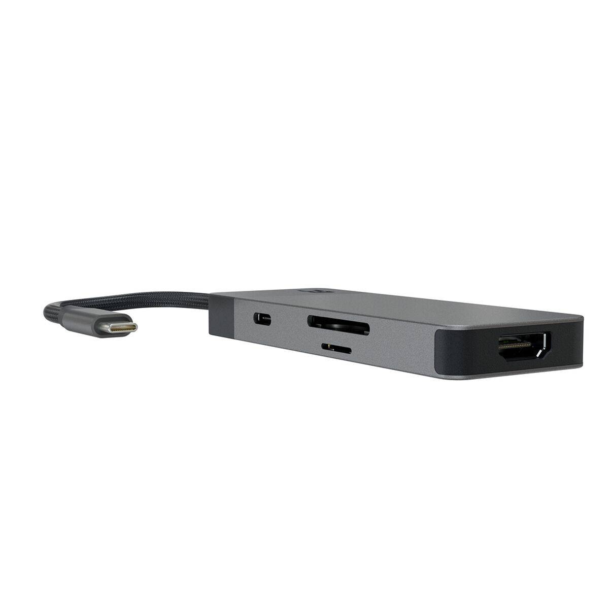 Docking Station Hub Porte Ricarica Pd 85w 3 X Usb Hdmi Micro-sd Compatibile-1