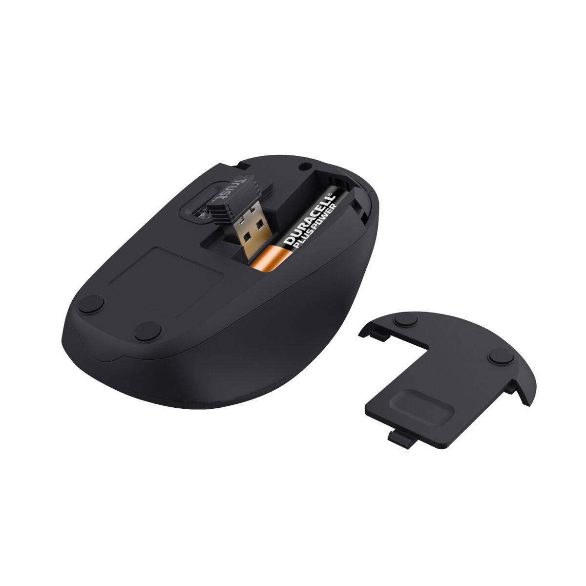 Mouse Trust TM-201 Nero 1600 dpi-1
