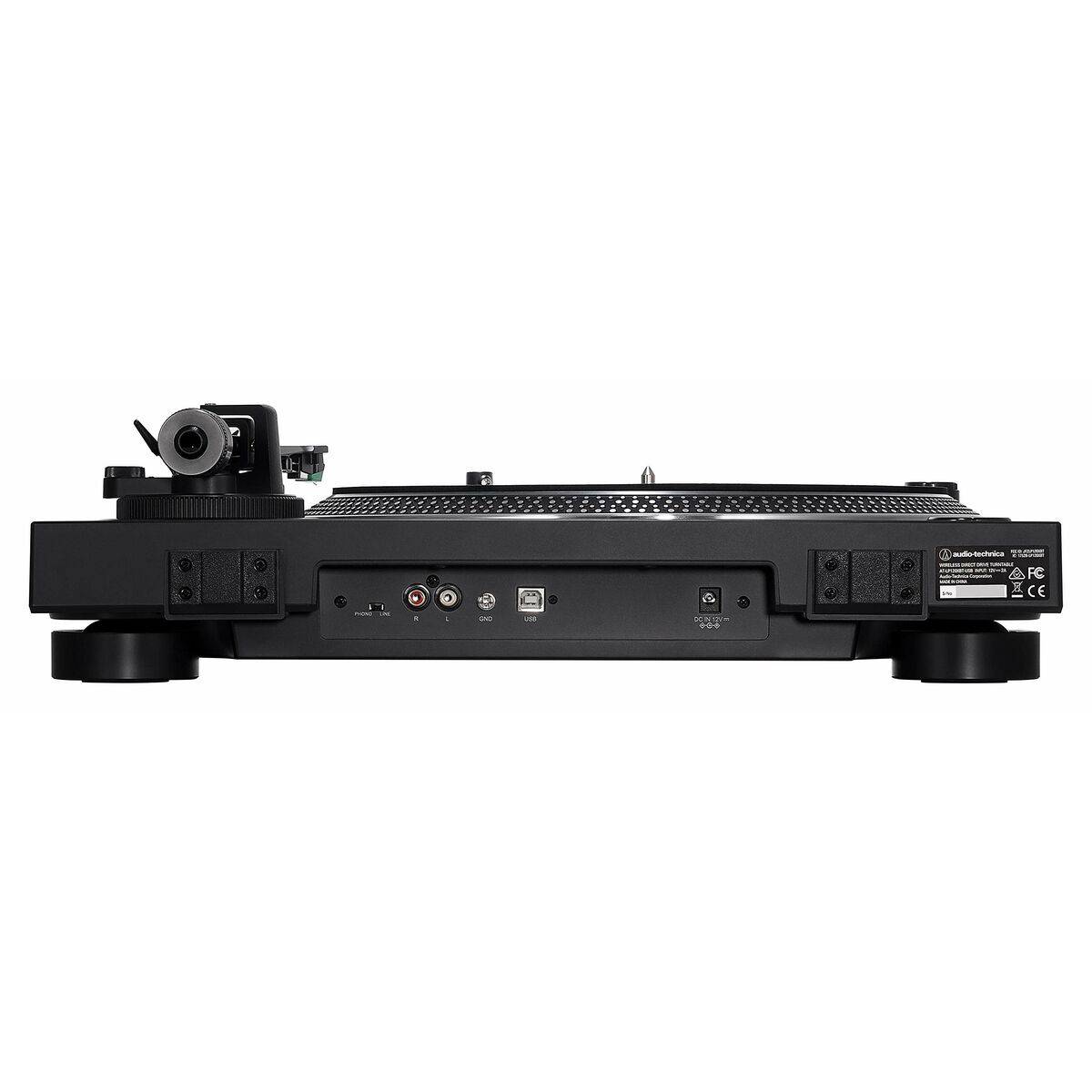 Audio-Technica AT-LP120XBT-USB. Typ: Plattenspieler mit Direktantrieb, Betrieb: Manuell, Produktfarbe: Schwarz. Form: S--3
