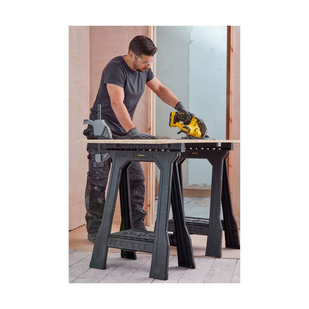 JUNIOR FOLDING SAWHORSE [TWIN PACK]-2