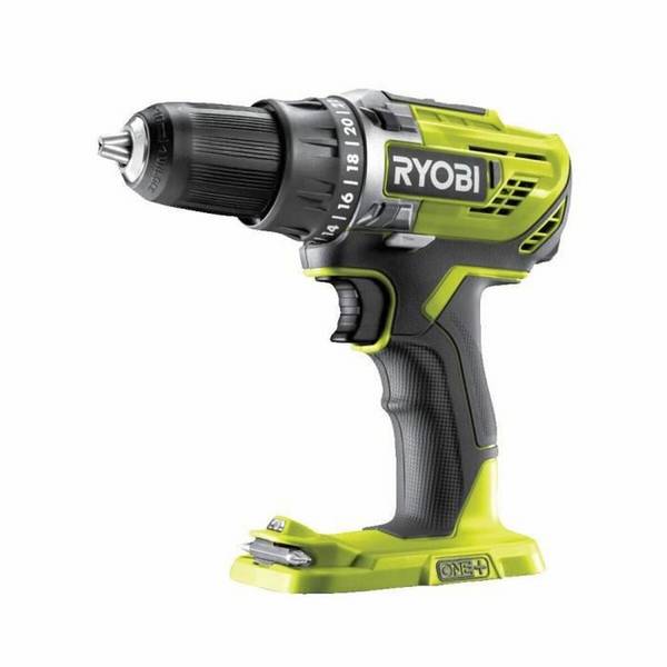 Ryobi One+ R18DD3-0 Bore-/skruemaskine Uden batteri Intet batteri NÃ¸glelÃ¸s bor
