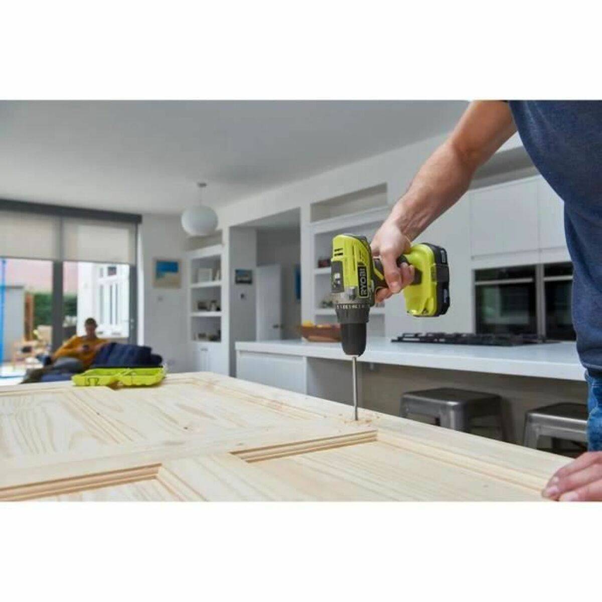 Ryobi One+ R18DD3-0 Bore-/skruemaskine Uden batteri Intet batteri NÃ¸glelÃ¸s bor-1