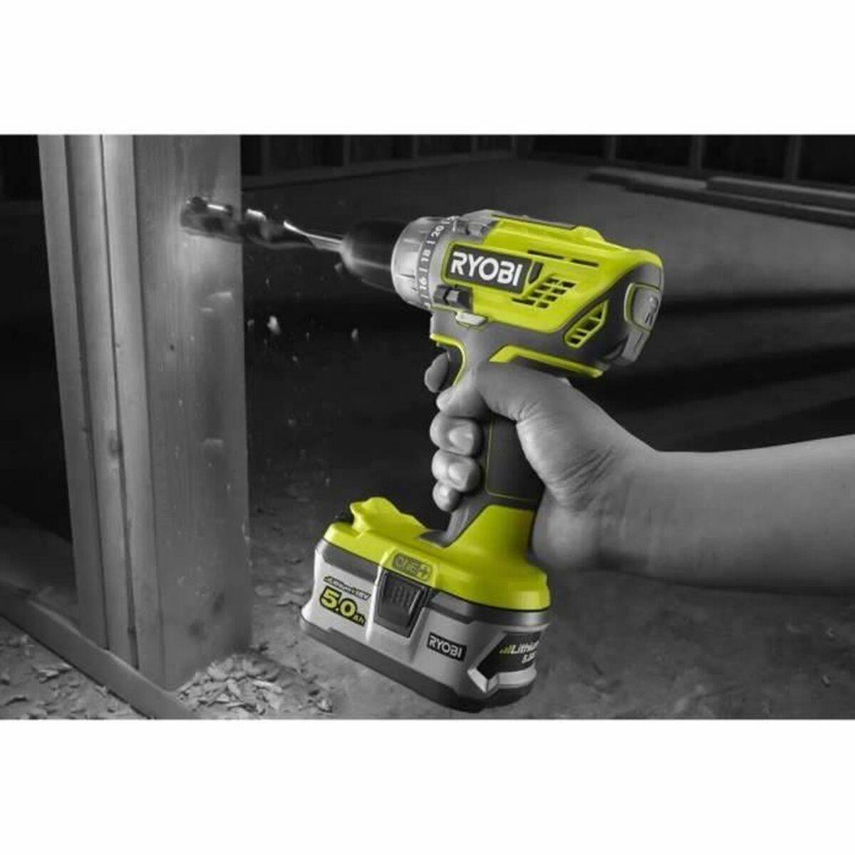 Ryobi One+ R18DD3-0 Bore-/skruemaskine Uden batteri Intet batteri NÃ¸glelÃ¸s bor-4