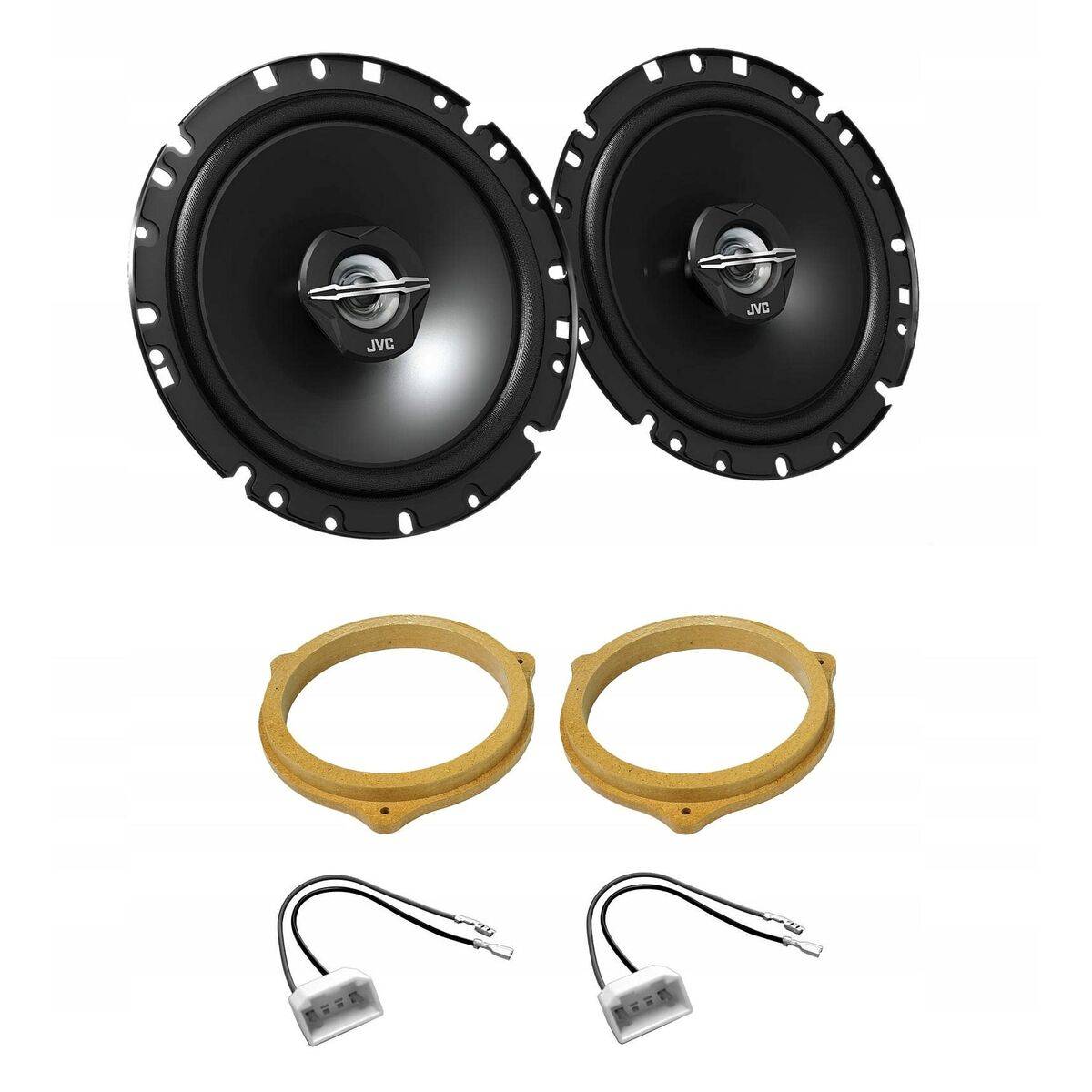 JVC CS-J1720X Autolautsprecher 2-Wege 300 W Rund 2 Stück(e) (CS-J1720X)-1