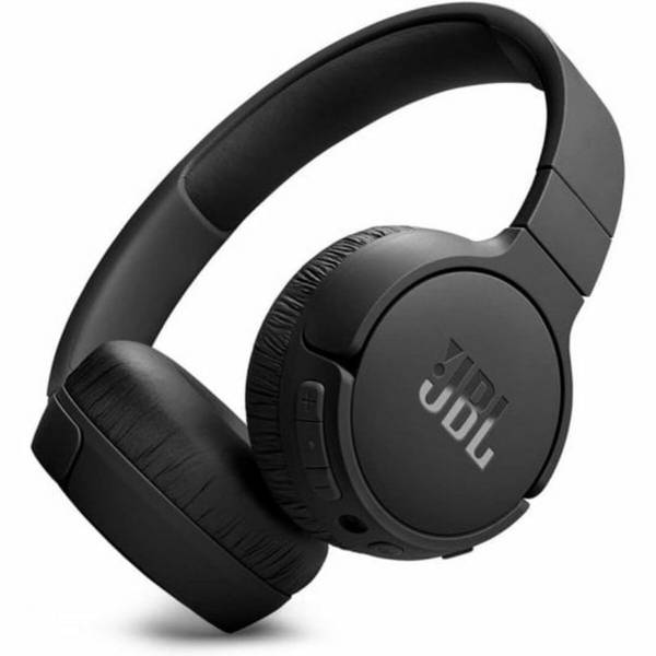 Jbl tune 670 nc auricolare con cavo e senza cavo a padiglione musica e chiamate usb tipo-c bluetooth nero