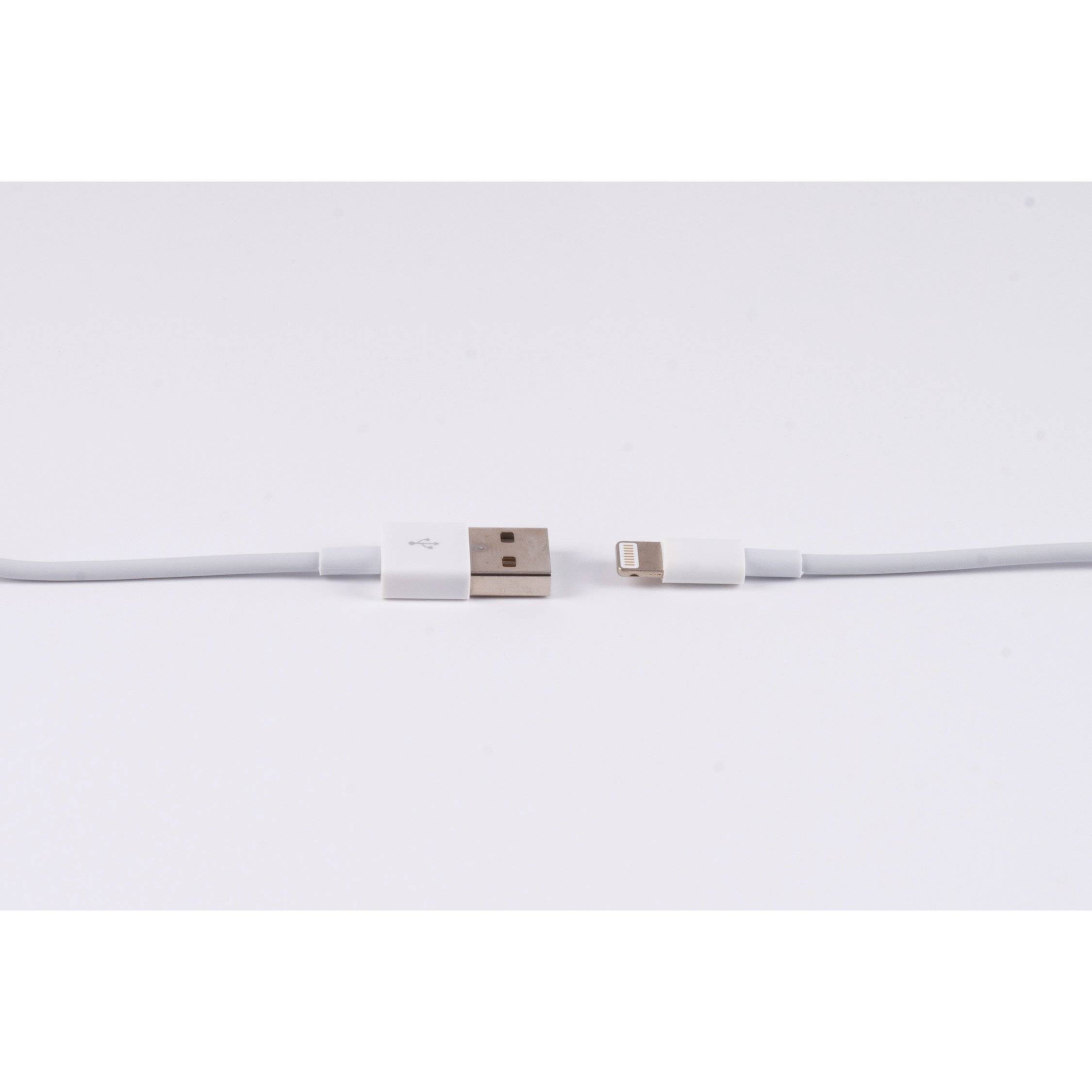 shiverpeaks ®-BASIC-S--USB Lade-Sync Kabel, USB A Stecker auf 8-Pin Stecker, 2.0, weiß, 5,0m (BS14-12048)-2