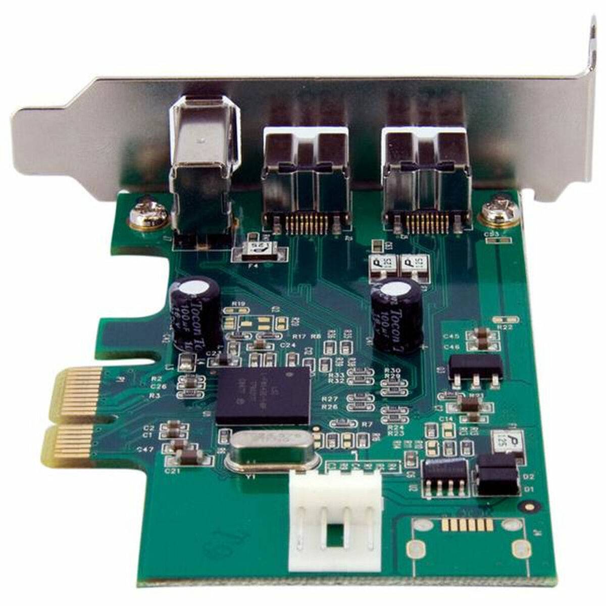 Startech pex1394b3lp scheda adattatore pci express firewire 2b 1a 1394 a basso profilo 3 porte-2