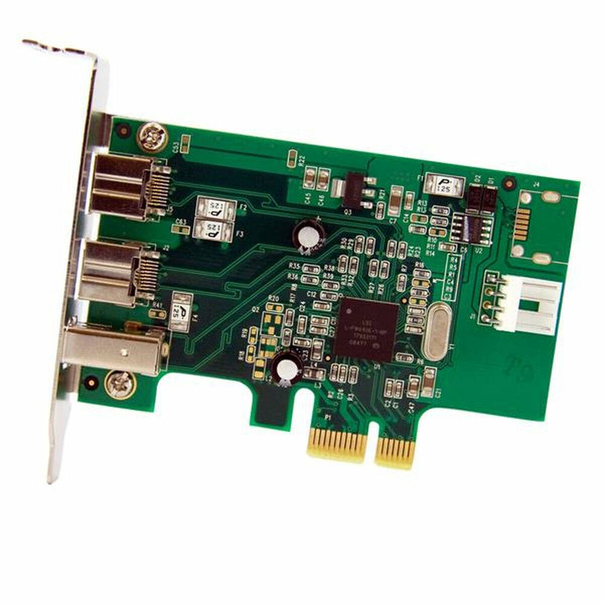 Startech pex1394b3lp scheda adattatore pci express firewire 2b 1a 1394 a basso profilo 3 porte-3