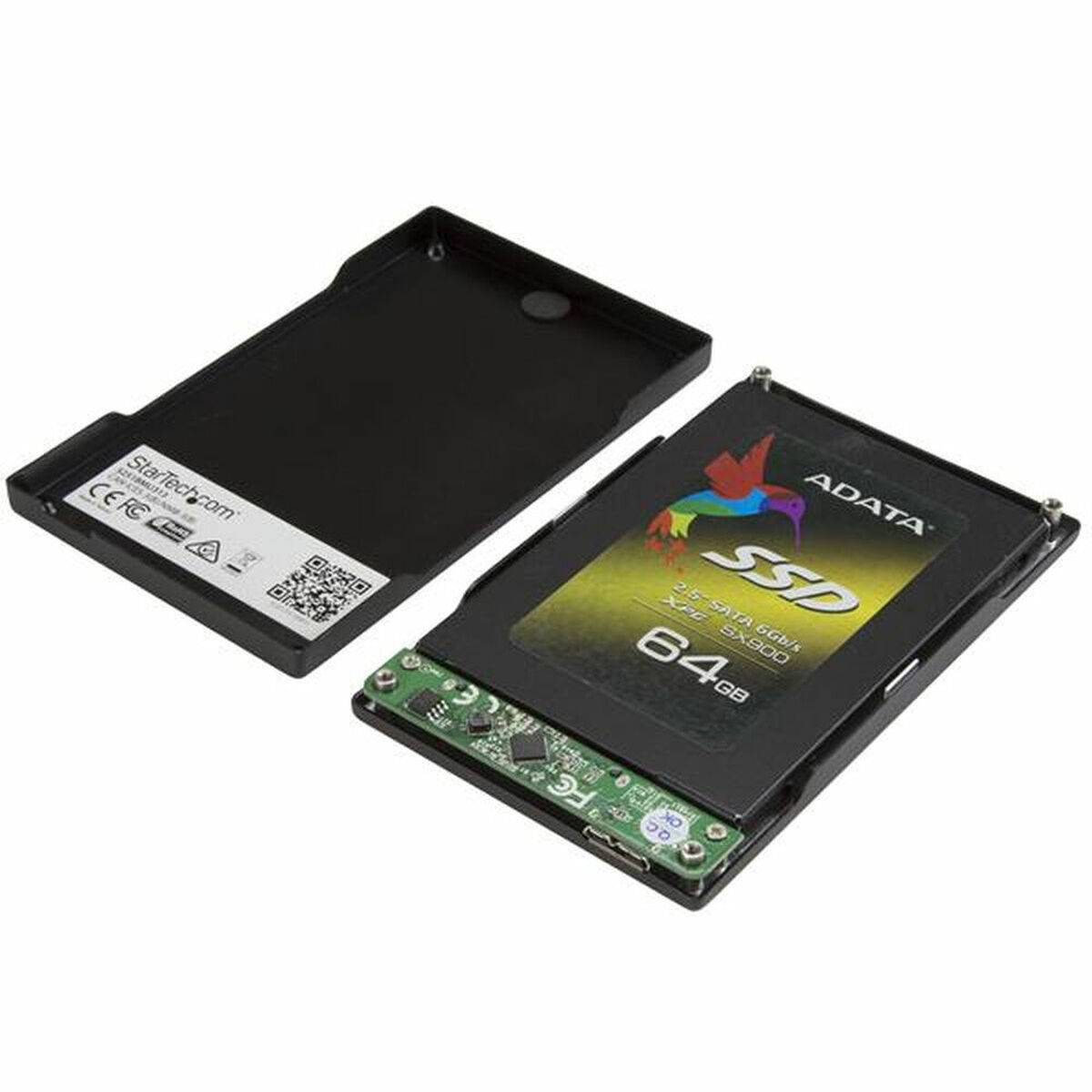 Startech box vuoto hdd/ssd formato 2.5 interfaccia sata micro usb 3.1 b-2