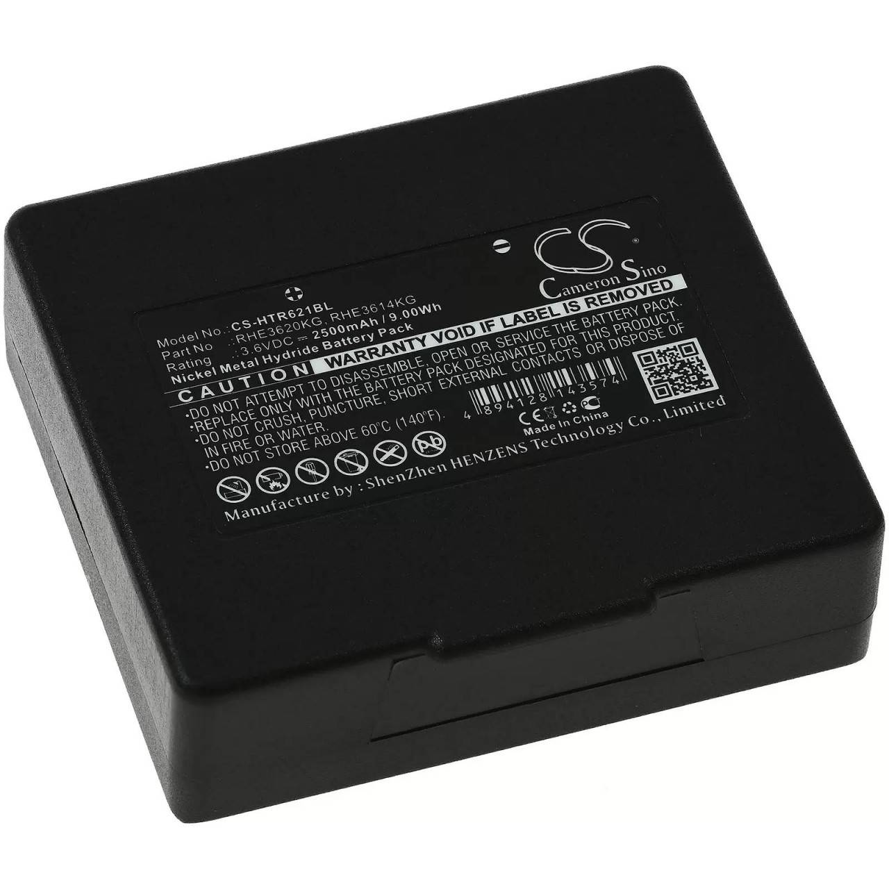 Batteria di alimentazione adatta per il controllo della gru Hetronic 68300900 / Abitron Mini / Tipo HE900 ecc. - 3,6...-0