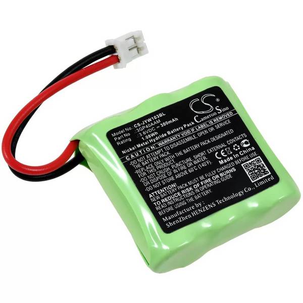 Batteria adatta per controllo gru JAY Wilpa 1035, tipo Jay 3GP40AAM - 3,6 V - 300 mAh