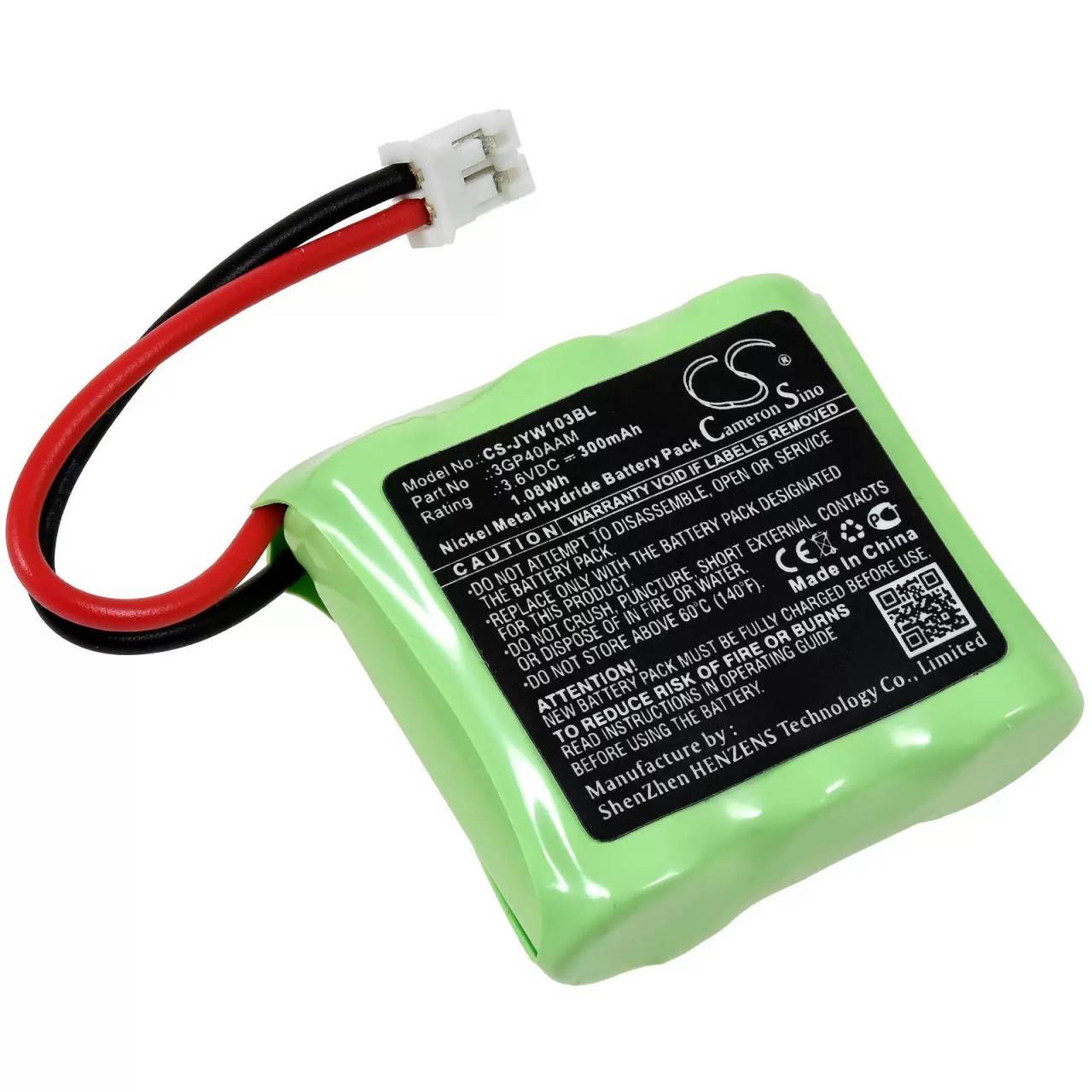 Batteria adatta per controllo gru JAY Wilpa 1035, tipo Jay 3GP40AAM - 3,6 V - 300 mAh-0