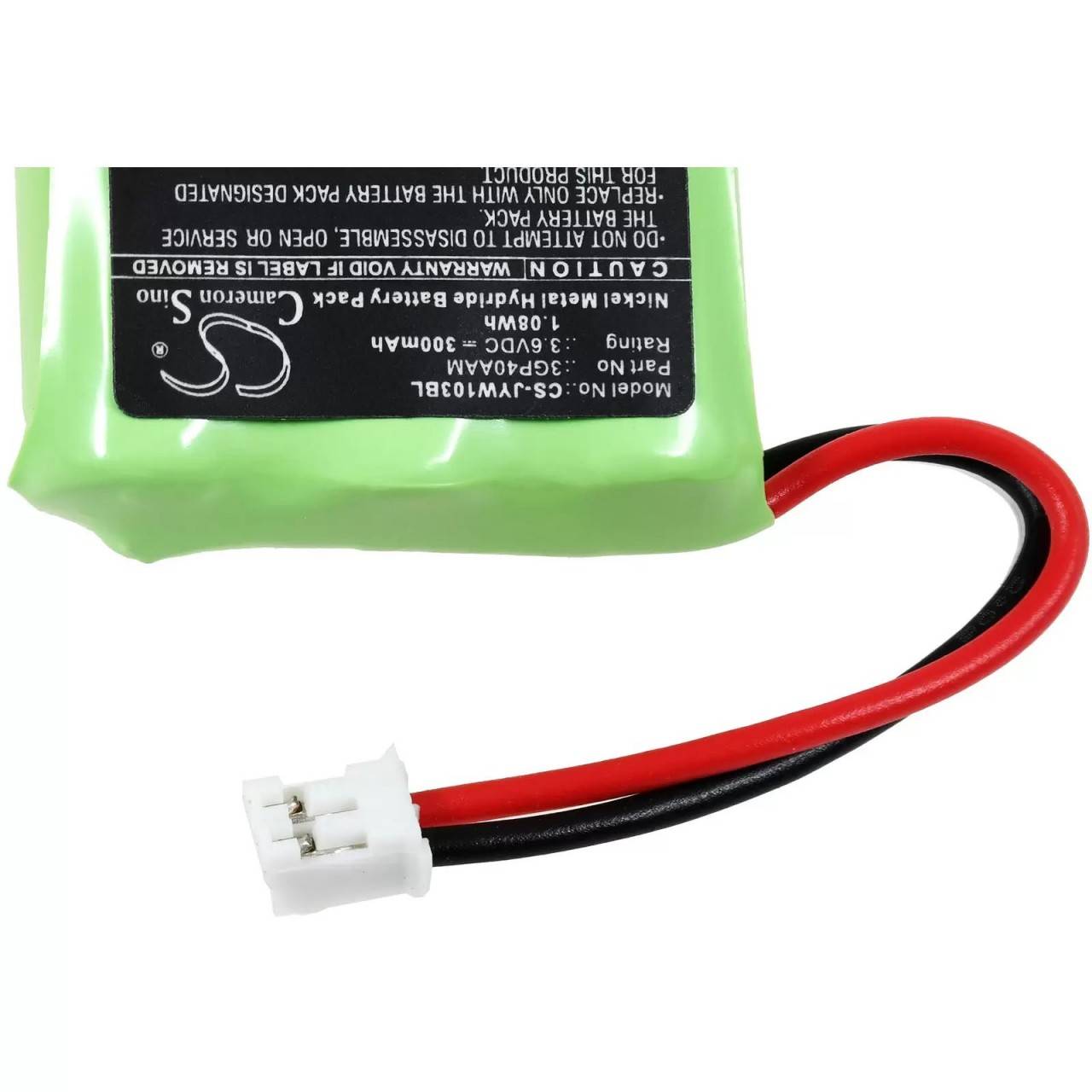 Batteria adatta per controllo gru JAY Wilpa 1035, tipo Jay 3GP40AAM - 3,6 V - 300 mAh-2