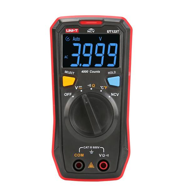 Multimetro digitale con NCV UT123T Uni-T