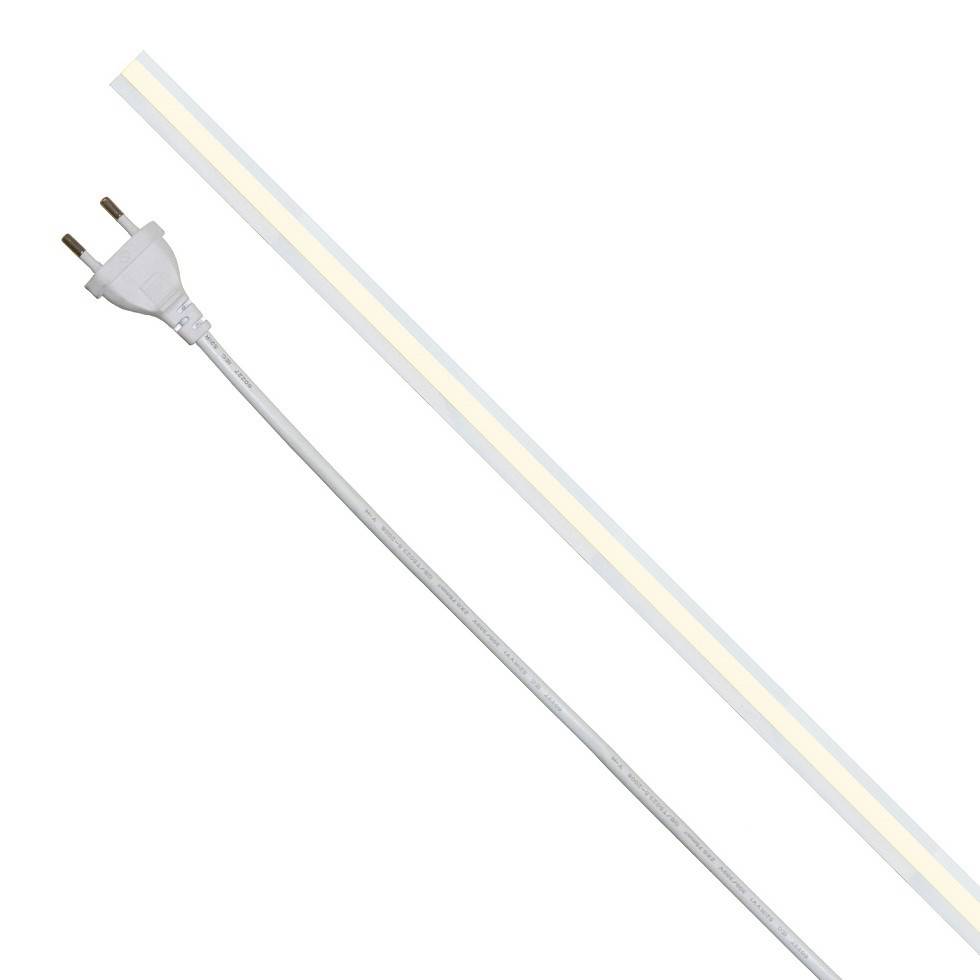 Striscia LED COB 220V bianco naturale 5mt kit IP65 Alcapower-0