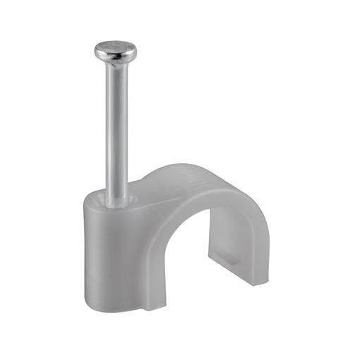 Fissacavo con chiodo per cavi 7mm Elcart-0
