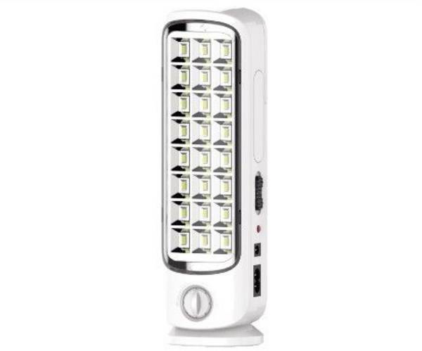 Lampada LED portatile emergenza ricaricabile 12 Led Alcapower