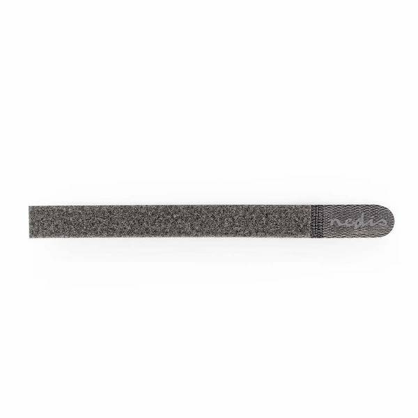 Fascette grigie 250x20mm velcro Nedis