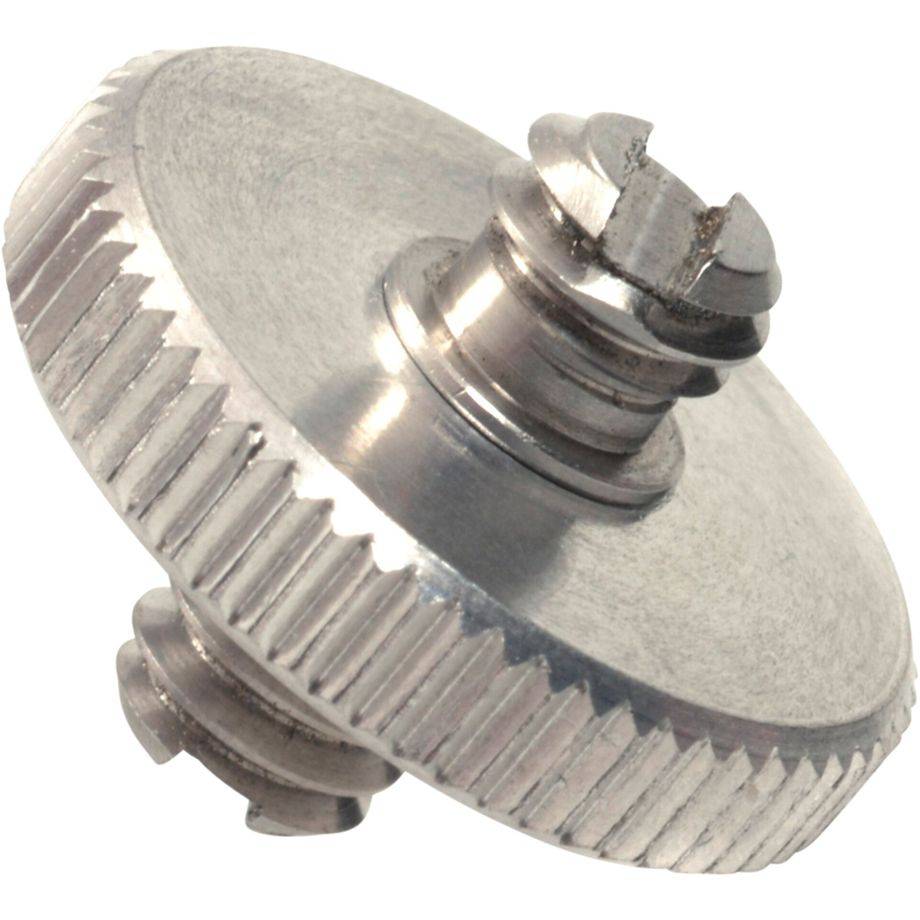 Kaiser Fototechnik 6014 Adattatore per innesto su slitta Acciaio inossidabile Acciaio inossidabile 1/4" 16 mm 6014-0