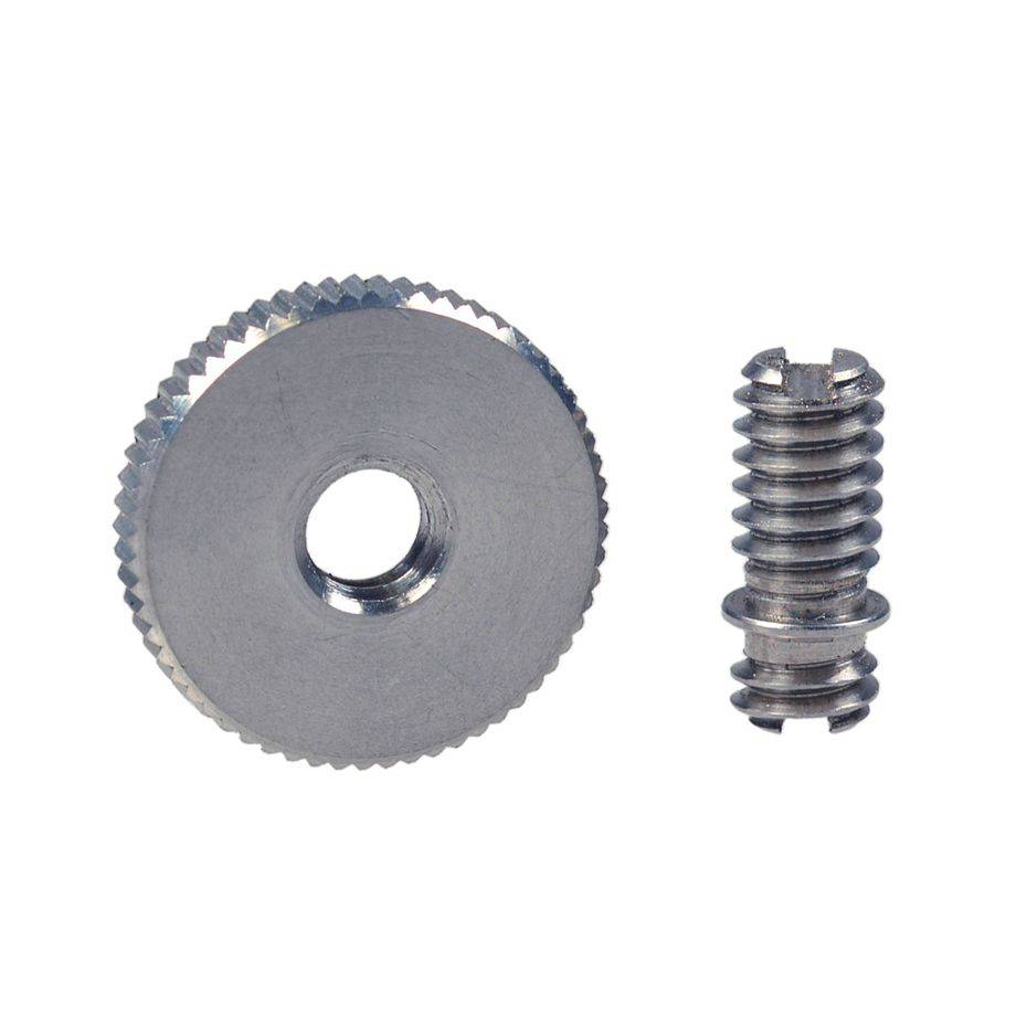 Kaiser Fototechnik 6014 Adattatore per innesto su slitta Acciaio inossidabile Acciaio inossidabile 1/4" 16 mm 6014-1