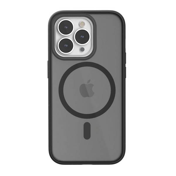 Woodcessories eco639 Cover Apple iPhone 14 Pro 15,5 cm (6.1") Nero Trasparente MagSafe Clear Case iPhone 14 Pro ECO639