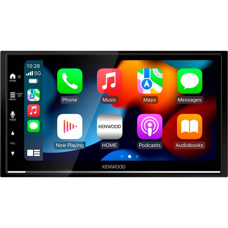 KENWOOD DMX7722DABS - 17,3 cm (6.8") Digital Media AV-Receiver mit Wireless CarPlay & Android Auto (4x50W, DAB+/UKW, BT,-1