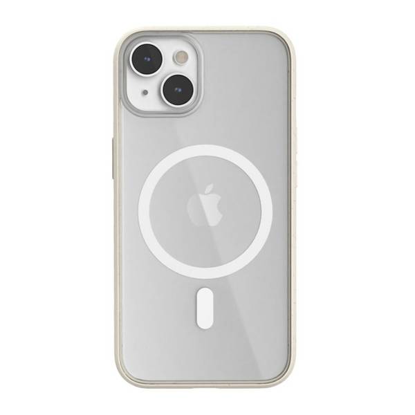 Woodcessories ECO644 Cover Apple iPhone 14 Plus 17 cm (6.7") Trasparente Bianco Clear Case Magsafe for iPhone ECO644