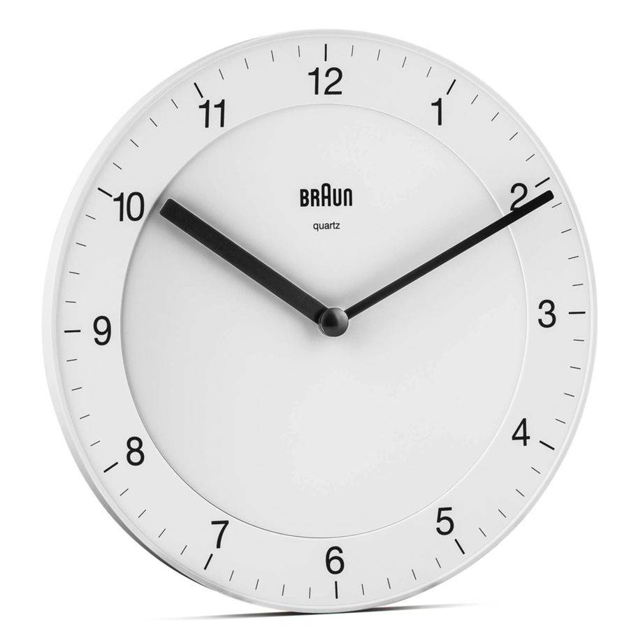 Braun BC06W Orologio al quarzo Rotondo Bianco-1