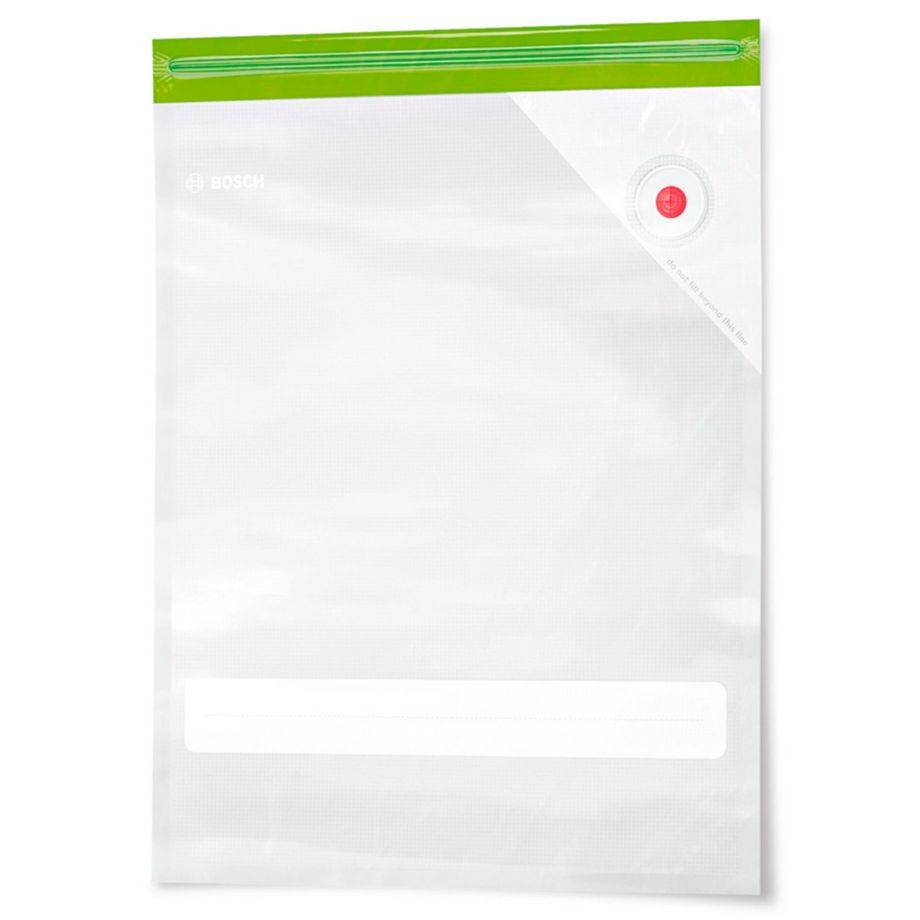 Bosch MSZV0FB3 Sacchetti per conservazione alimenti 38 L Trasparente 10 pezzo(i) (MSZV0FB3)-0