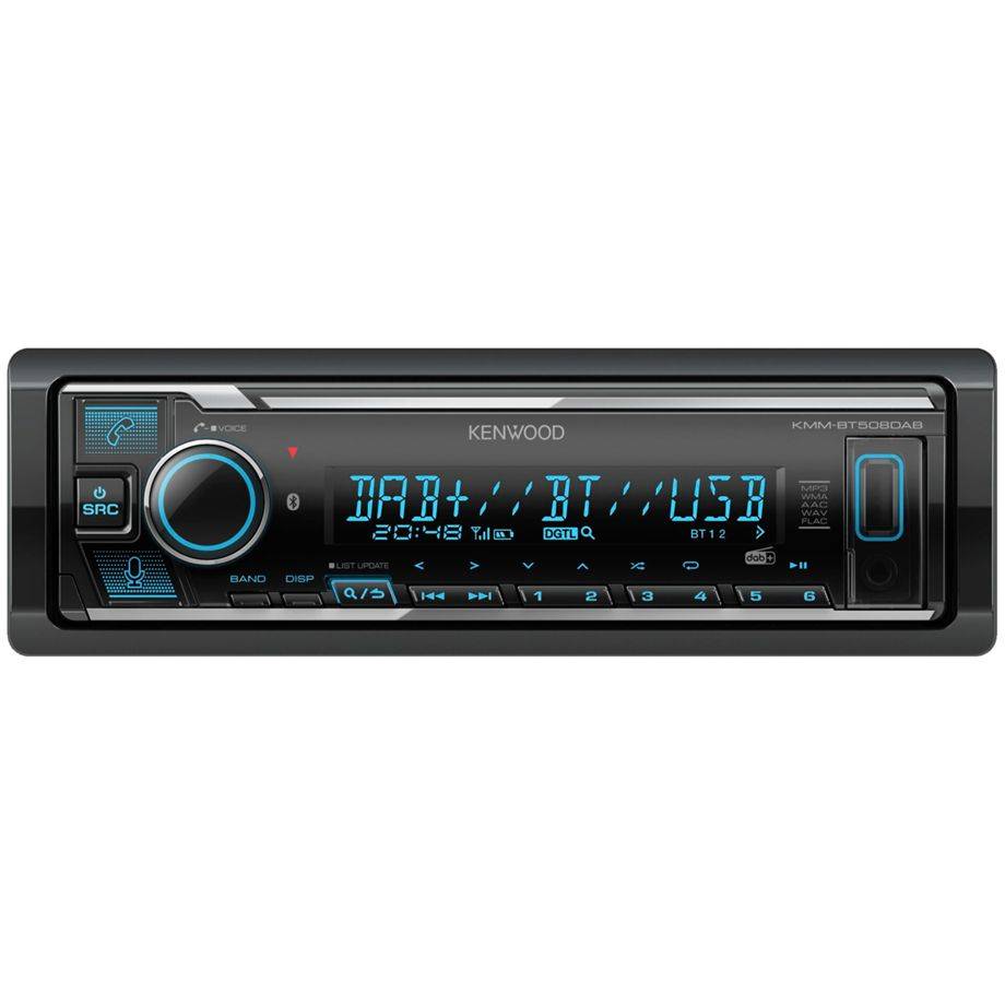 Kenwood Autoradio Kenwood Kmm-bt508dab Black-1
