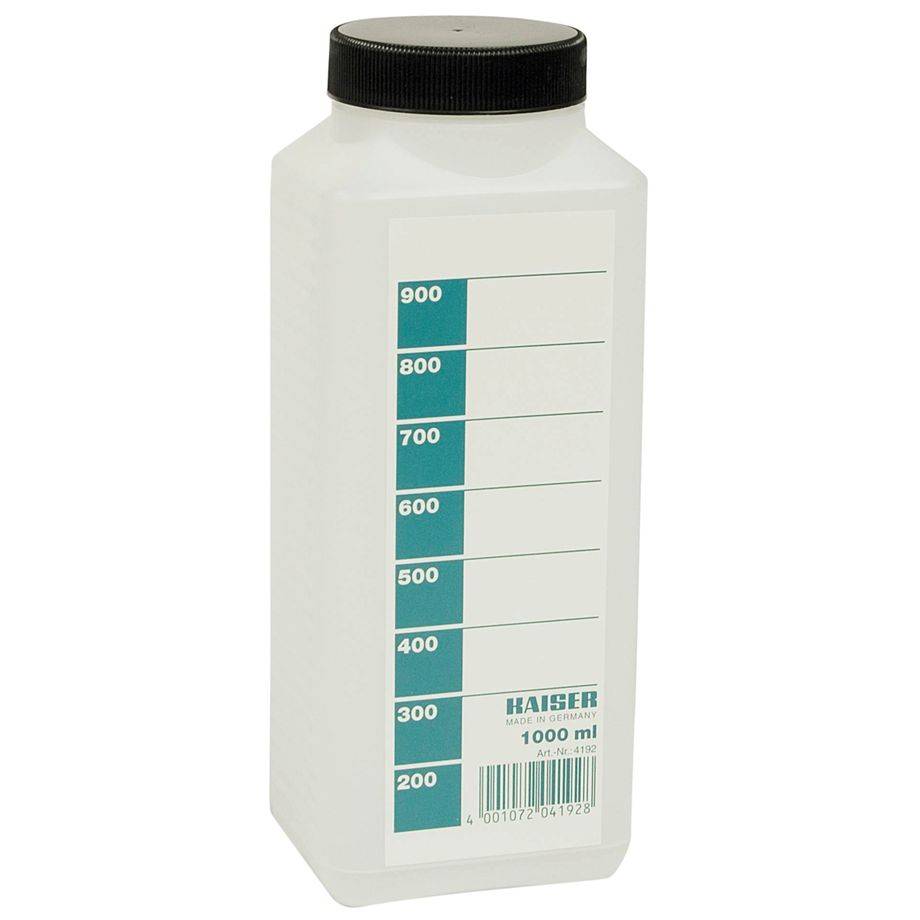 Kaiser Fototechnik 4192 Bianco Polietilene Chemical Storage Bottle 1000 ml white 4192-0