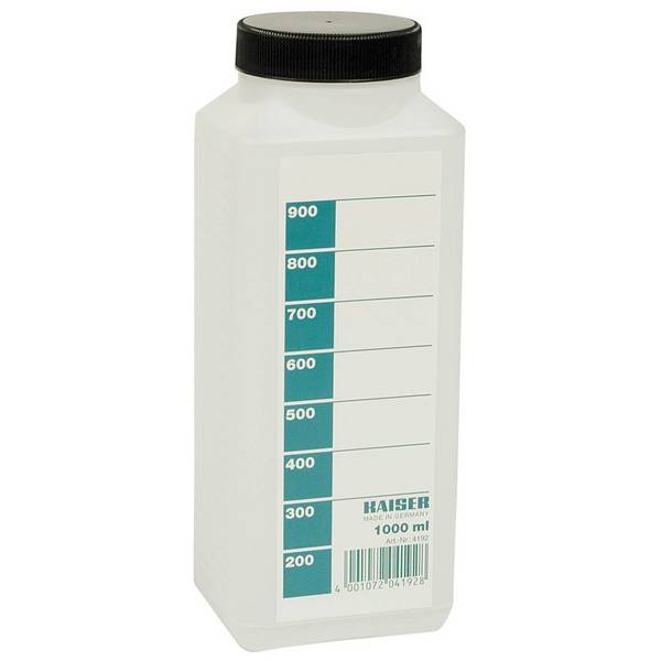 Kaiser Fototechnik 4192 Bianco Polietilene Chemical Storage Bottle 1000 ml white 4192