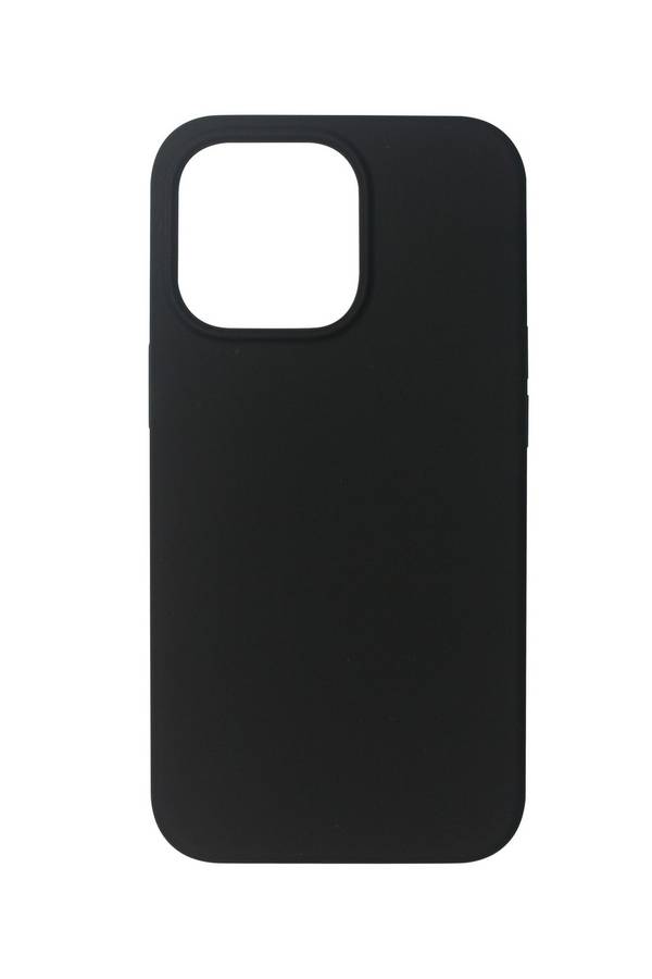 eSTUFF Black silk-touch silicone case for iPhone 13 Pro Max custodia per cellulare 17 cm (6.7") Cover Nero