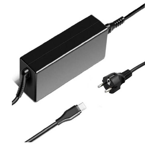 CoreParts MBXUSBC-AC0010 Netzteil & Spannungsumwandler Indoor 100 W Schwarz (MBXUSBC-AC0010)