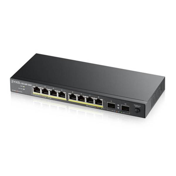 GS1100-10HP v2 Non gestito Gigabit Ethernet (10/100/1000) Supporto Power over Ethernet (PoE) Nero (GS1100-10HP-EU0102F)