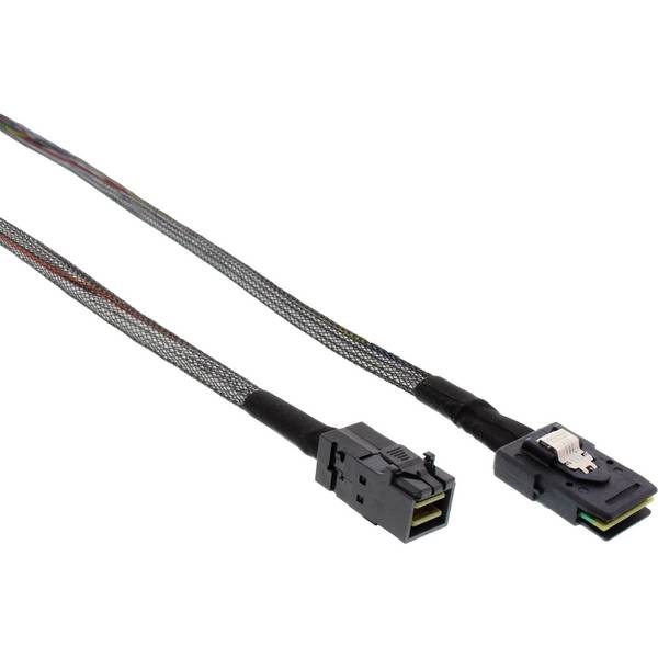 InLine Mini-SAS HD Kabel - SFF-8643 zu SFF-8087 - mit Sideband - 1m
