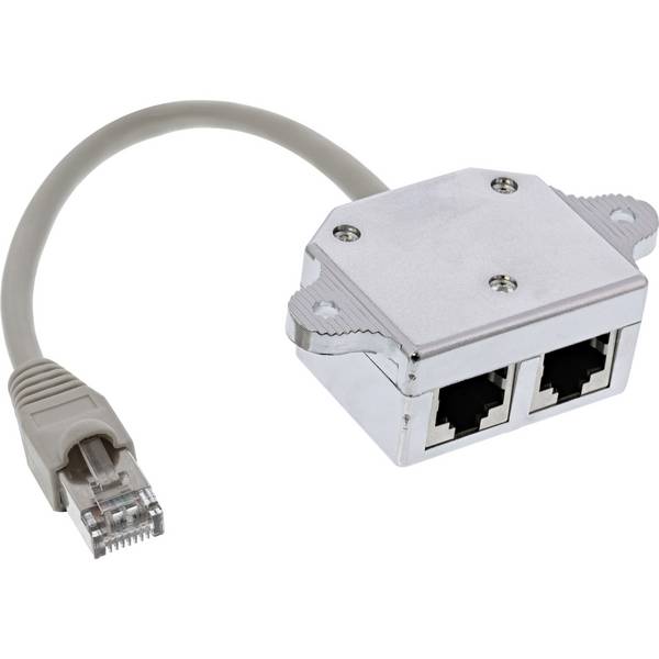 Duplicatore di porte ISDN - 1x spina RJ45 su 2x prese RJ45 - con cavo