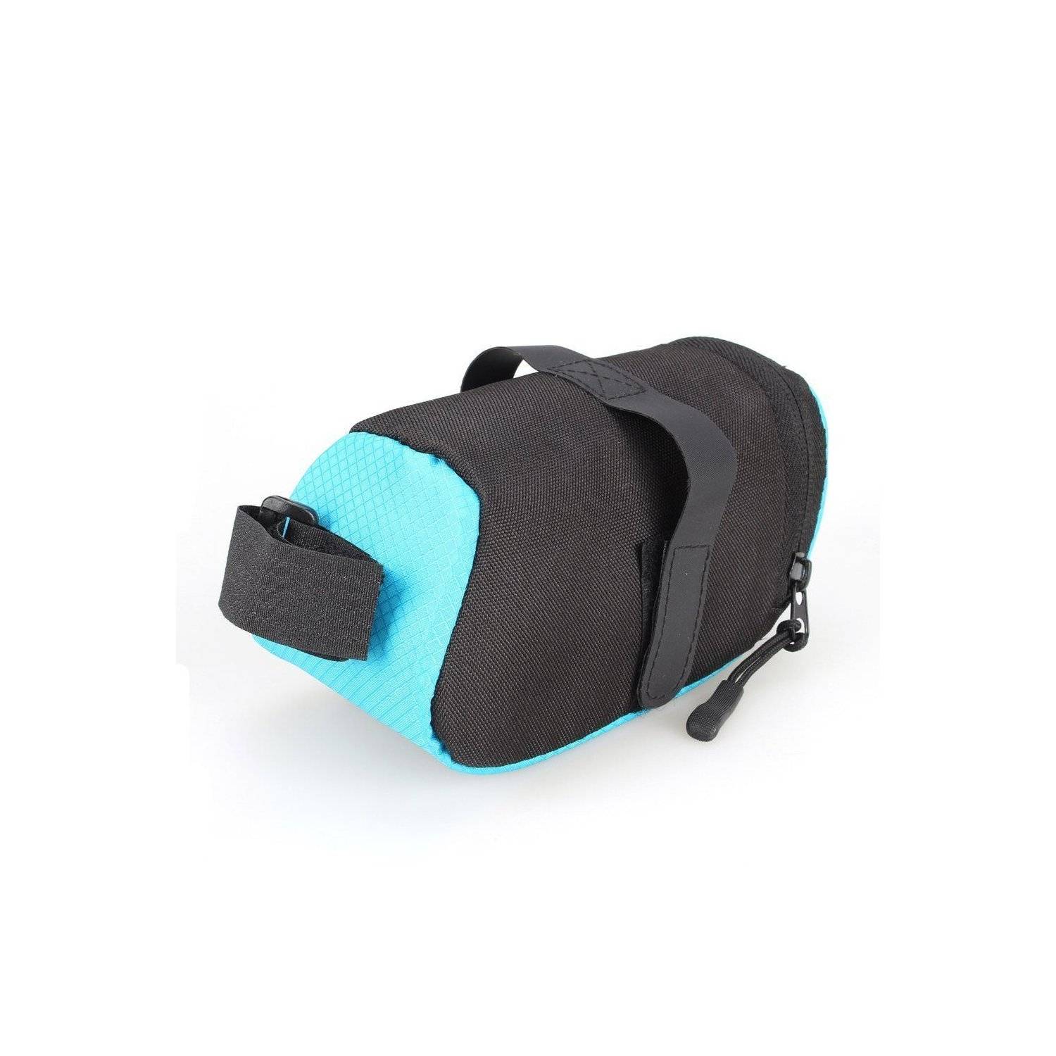B-Soul borsa per bicicletta borsa portapacchi portapacchi borsa per ruota bici borsa sotto la sella 0,6 l blu-3