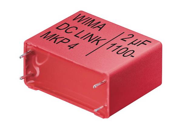 Condensatore in polipropilene metallizzato 100 µF 800 Vcc 10% WIMA  DCP4L061009JD4KSSD