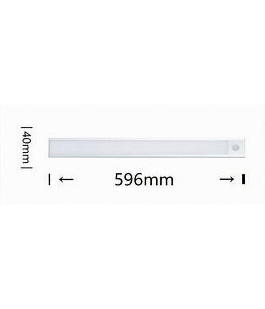Lampada Led Calamitata Parete Armadio Ricaricabile Sensore Movimento 3 W Sen-600 - -Bianco Freddo --4