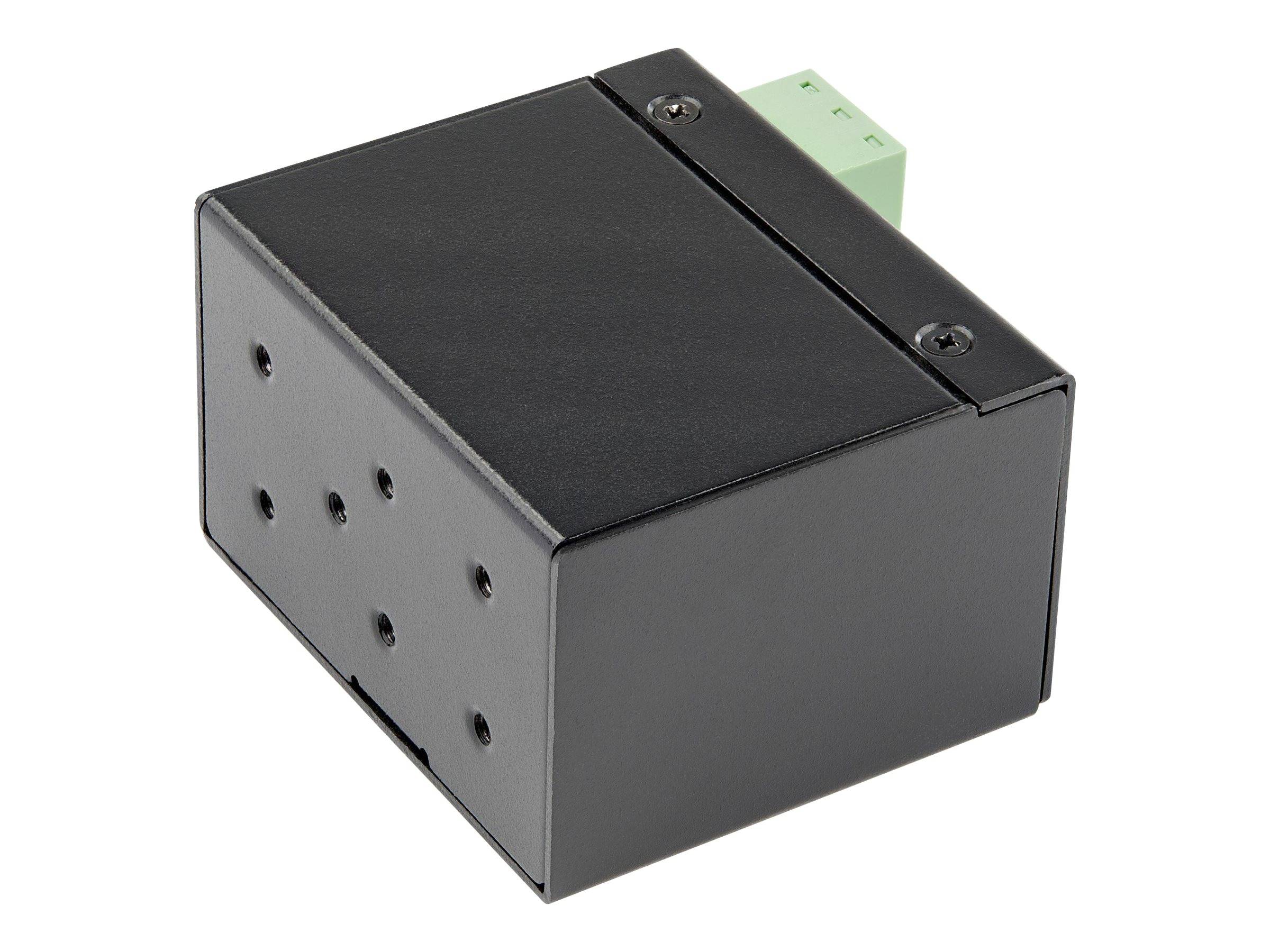 StarTech.com Media Converter fibra ottica a Ethernet - Convertitore industriale da fibra a rame 100 Mbps - SFP a-3