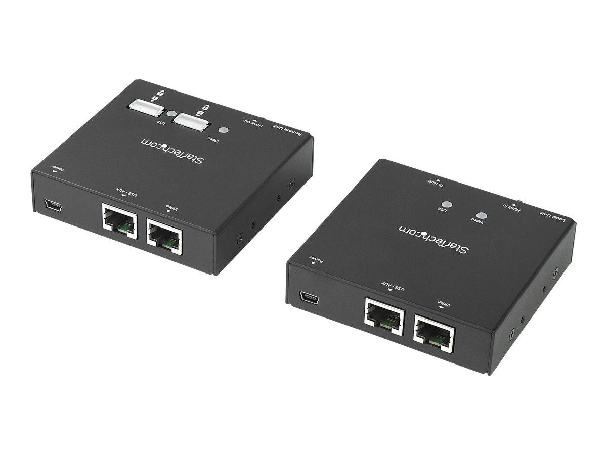 StarTech.com HDMI tramite Cat6 Extender con 4 porte USB-2