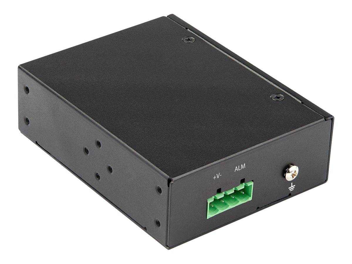 StarTech.com Media converter fibra a Ethernet 60W - Convertitore gigabit fibra ottica rame per uso industriale - PoE+-2