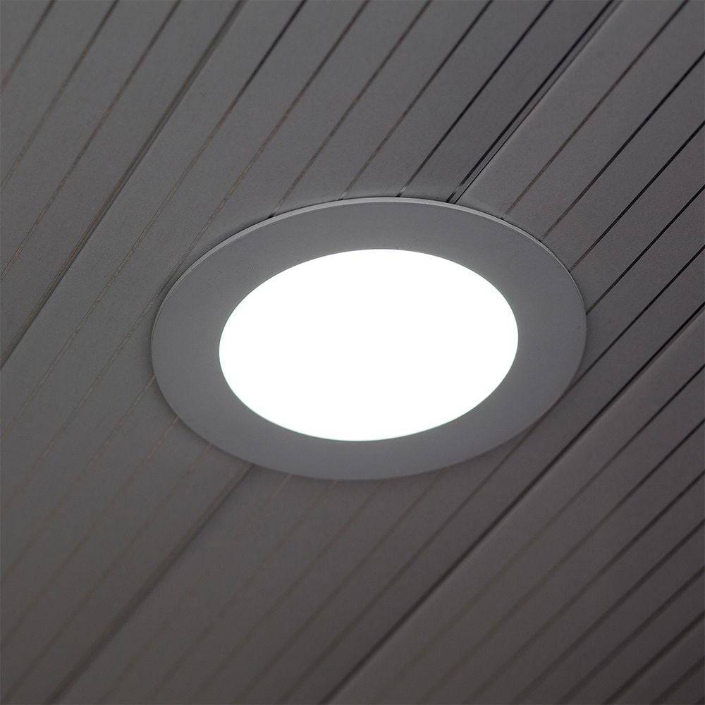 V-TAC VT-607RD-N 214854 Pannello LED da incasso ERP: G (A - G) 6 W Bianco caldo Bianco naturale-2