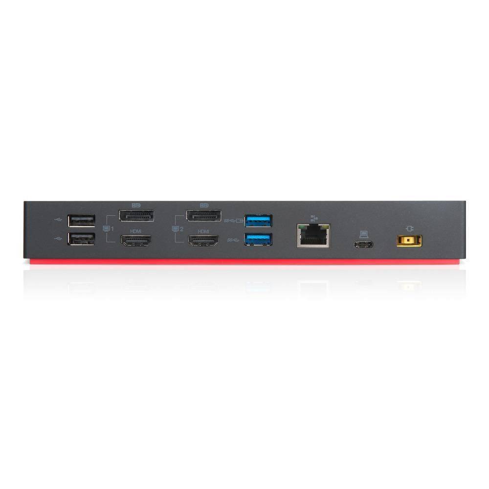 ThinkPad Hybrid USB-C with USB-A Dock includes power cable. For UK,EU,US,CH. - Versione UK-1