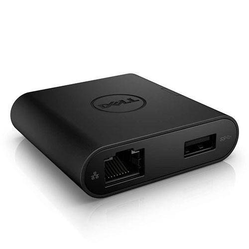 DELL YRPDK adattatore grafico USB Nero (Adaptor USB-C To HDMI/VGA/ - Ethernet/USB 3.0 DA200 - Warranty: 6M)-1