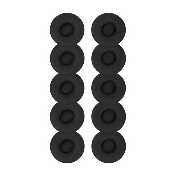 Jabra 14101-59 cuscinetto per auricolari Pelle Nero 10 pz