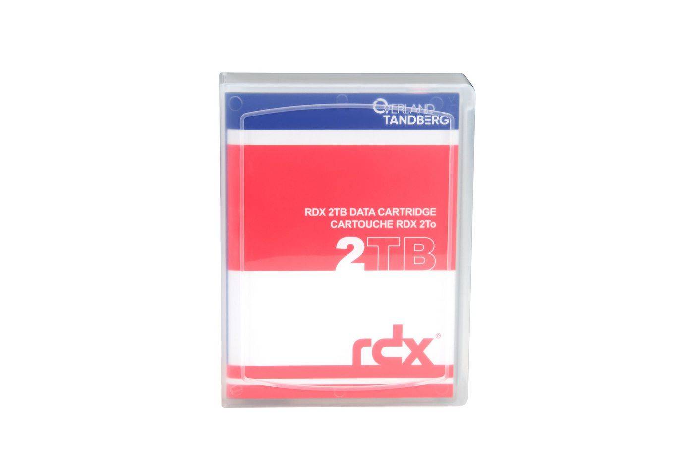 Overland Tandberg RDX QuikStor - RDX HDD Kartusche - 2TB - für Tandberg Data RDX QuikStation 4, RDX QuikStation 8, RDX Q-1