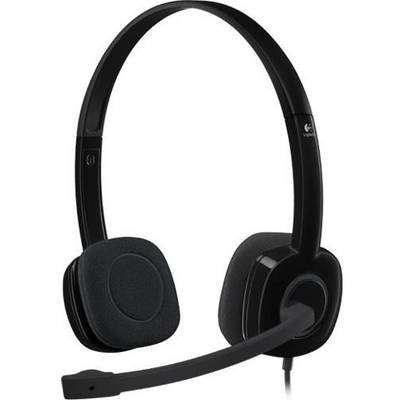 Logitech H150 Stereo Headset Kopfhörer Kabelgebunden Kopfband Büro/Callcenter Schwarz (981-000587)-0