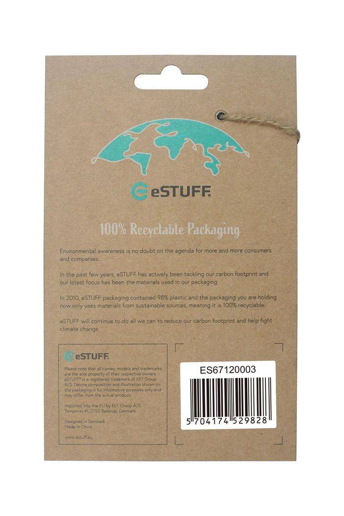 eSTUFF Black silk-touch silicone case for iPhone 13 Pro custodia per cellulare 15,5 cm (6.1") Cover Nero-1
